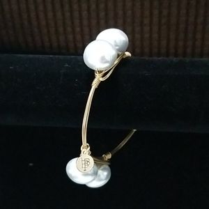 Faux pearl bracelet